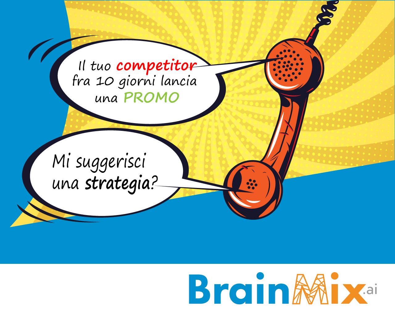BrainMix Analisi dei competitors, suggerimento strategia marketing ideale