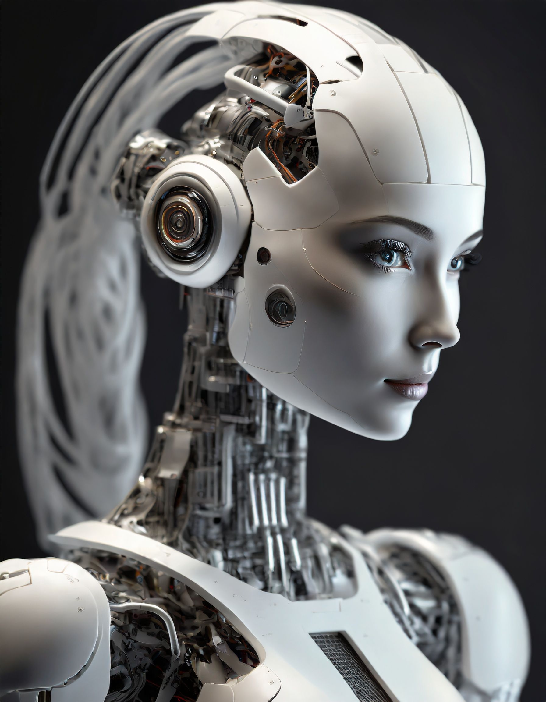 Robot umanoide creato con Firefly 2