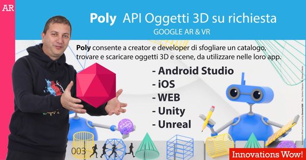 Poly API oggetti 3D su richiesta
